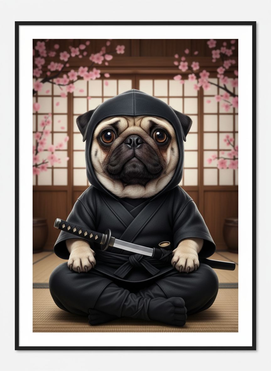 Ninja Pug
